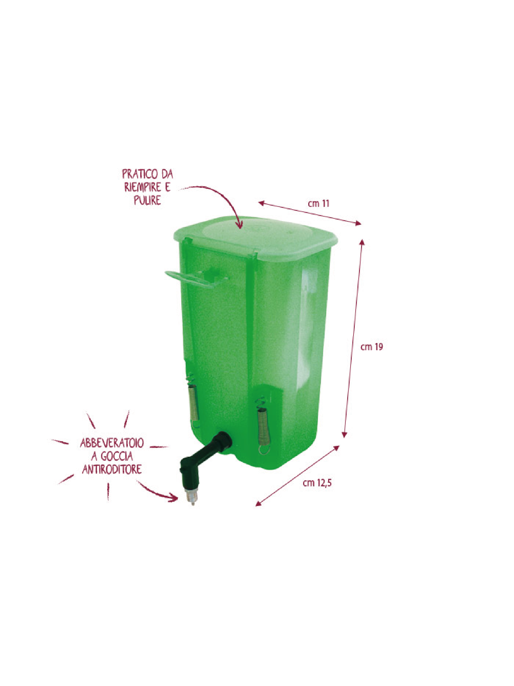 NOVITAL ABBEVERATOIO DERBY cl 100 + Abb. TOP 90°