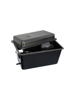 NOVITAL SERBATOIO PLASTICA Lt 8 + GALLEGGIANTE + 1 USCITA Ø mm 10