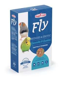 Cocorite e Esotici con Frutta Raggio di Sole