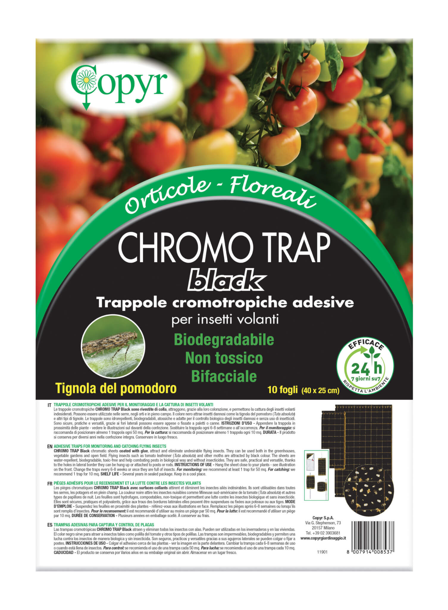 Copyr Chromo Trap Black