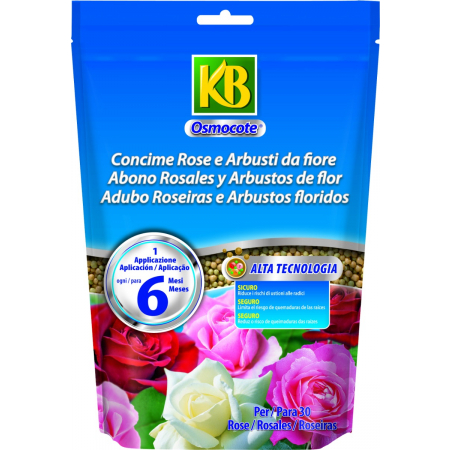 Concime Osmocote Rose e Arbusti da fiore 750 g KB