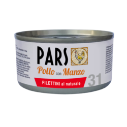 Pars Filettini al Naturale POLLO con MANZO