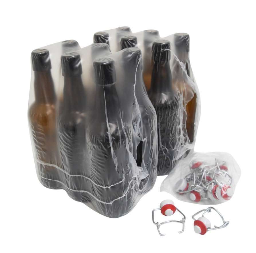 Bottiglie per birra con tappo meccanico