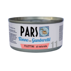 Pars Filettini al Naturale TONNO e GAMBERETTI