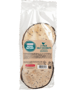Half Coconuts con semi e grasso